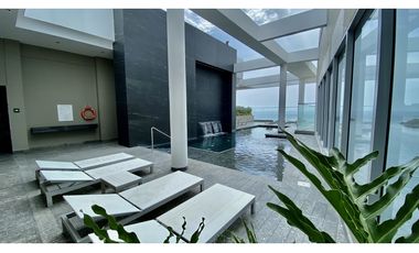 ARRIENDO APARTAMENTO AMOBLADO FRENTE AL MAR EN SANTA MARTA
