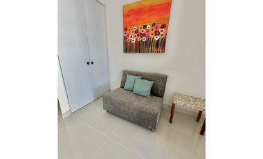ARRIENDO APARTAMENTO AMOBLADO FRENTE AL MAR EN SANTA MARTA