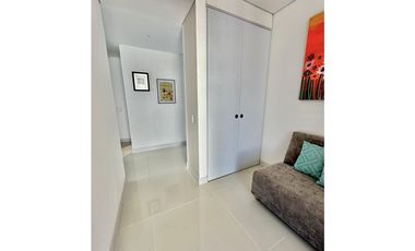 ARRIENDO APARTAMENTO AMOBLADO FRENTE AL MAR EN SANTA MARTA