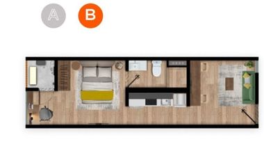 Pre-Venta departamento de 35.20 m2 en el corazón del centro de Monterrey