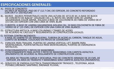 104,120 SF MEXICALI Cadena Logistic Park nave en renta GRUCADIR LR 060622