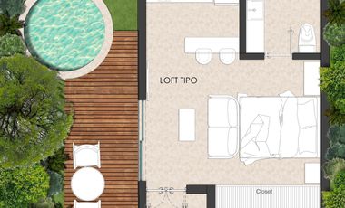 Mini Loft en Venta en Ticopó