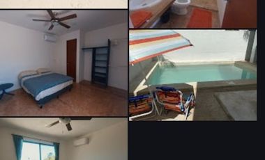 Renta casa en la playa Chicxulub