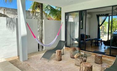 Renta casa en la playa Chicxulub