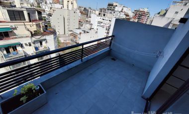 2 Ambs Duplex. 10º Frente. Balcón aterrazado. Bulnes al 800- Almagro