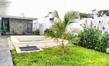 Venta Casa en  Privada Blanca Kikteil Yucatan