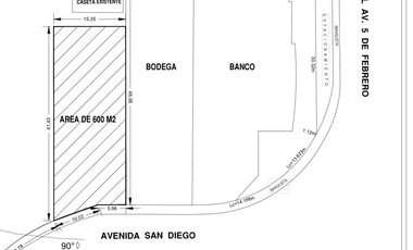 Terreno junto Av 5 de Febrero/ Desde 1,000-5,500