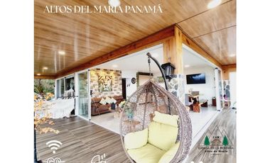 CABAÑA  EN  ALTOS DEL MARIA VACACIONAL PARA 2 HASTA 7 PERSONAS CRISTAL