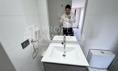 Departamento en Arriendo en Depto 1D-1B 39m2 + Estacionamiento y GC Incluido