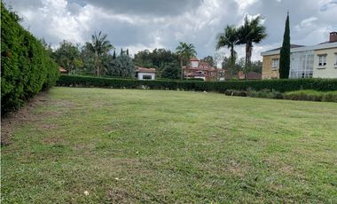 Venta de Lote en Exclusiva Urbanización Cerrada en Llanogrande