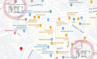 Terreno en Venta ubicado en Barrio de la Purísima, Zona Centro, Aguascalientes
