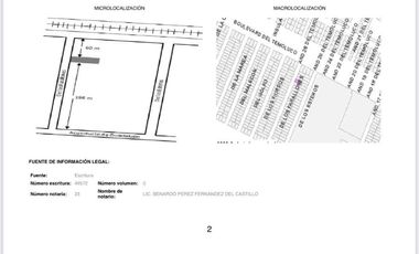 ÚNICO TERRENO EN VENTA EN ACUEDUCTO DE GUADALUPE, GUSTAVO A. MADERO