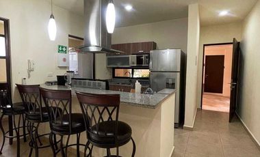 En Venta departamento en Condominio dentro de Aldea Zamá Tulum 