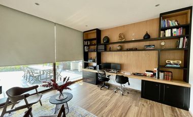 Casa Amueblada en Renta con Vista al Campo de Golf. Bosque Real