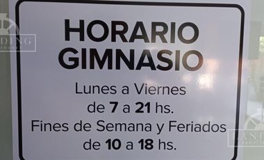Departamento monoambiente con cochera piscina gimnasio SUM Tigre