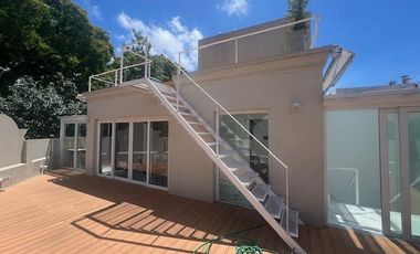Alquiler Casa 3 dormitorios terraza parrilla Gorostiaga Zona Embajadas Belgrano