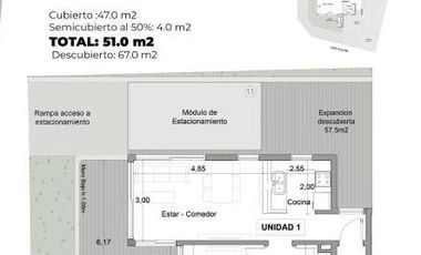 Departamento en Venta, 2 ambientes