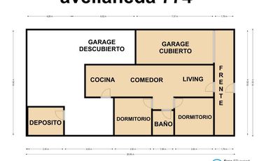 Casa en Monte Grande con cochera para 3 autos venta