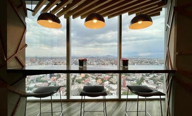 Renta Oficina 52 m2, Reforma, Cuauhtémoc- REQUISITOS MÍNIMOS