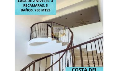 ESPECTACULAR CASA DE DOS NIVELES EN COSTA DEL ESTE