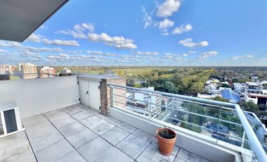 Alquiler 3 ambientes San ISISDRO. Con terraza, parrilla y VISTA AL HIPODROMO Y AL RIO