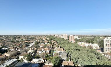 Alquiler 3 ambientes San ISISDRO. Con terraza, parrilla y VISTA AL HIPODROMO Y AL RIO