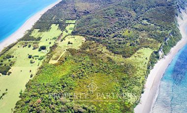 Oportunidad: Precioso terreno de 33,3 ha con vegetación nativa y vistas impactantes al océano Pacífico