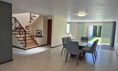 Casa en Renta, jardín, 3 recámaras, a 20 min. de CDMX