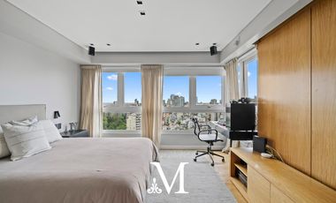 TORRE  - PISO ALTO - VISTA AL RIO - 208 M2 - 4 DORMITORIOS - AMENITIES - 2 COCHERAS - PALERMO
