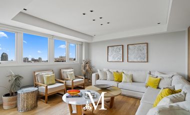 TORRE  - PISO ALTO - VISTA AL RIO - 208 M2 - 4 DORMITORIOS - AMENITIES - 2 COCHERAS - PALERMO