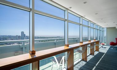 TORRE  - PISO ALTO - VISTA AL RIO - 208 M2 - 4 DORMITORIOS - AMENITIES - 2 COCHERAS - PALERMO