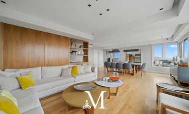 TORRE  - PISO ALTO - VISTA AL RIO - 208 M2 - 4 DORMITORIOS - AMENITIES - 2 COCHERAS - PALERMO
