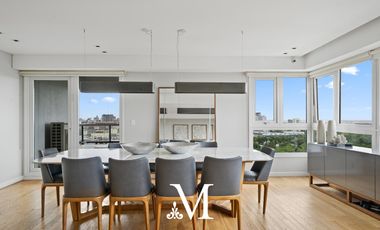 TORRE  - PISO ALTO - VISTA AL RIO - 208 M2 - 4 DORMITORIOS - AMENITIES - 2 COCHERAS - PALERMO