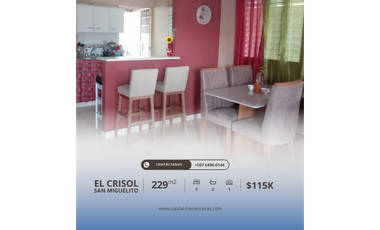 EL CRISOL - CASA EN VENTA
