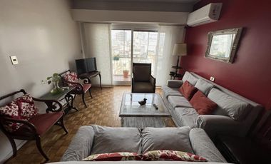 Muy lindo departamento en Callao y Melo – 120m2 - TODO LUZ - 3 dorm  AMOBLADO Y EQUIPADO