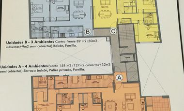 Departamento en torre nueva Avellaneda con balcon y parrilla