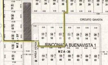 Terreno en Fraccionamiento Rinconada