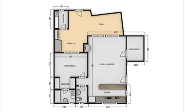 Venta Departamento en La Providencia Canning