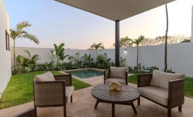 Venta casa de Un piso Conkal Mérida