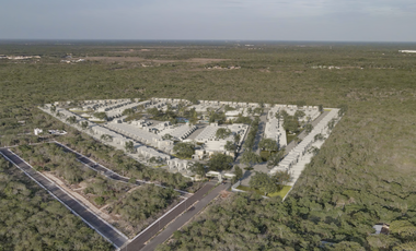Casa en venta en Privada Residencial de Conkal de dos habitaciones