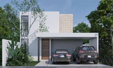 Casa en venta en Privada Residencial de Conkal de dos habitaciones