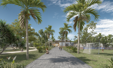 Casa en venta en Privada Residencial de Conkal de dos habitaciones