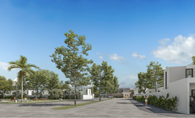 Casa en venta en Privada Residencial de Conkal de tres habitaciones
