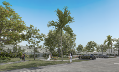 Casa en venta en Privada Residencial de Conkal de tres habitaciones
