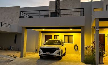 Casa Amueblada en renta en Mérida, Chuburna de hidalgo