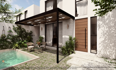 Casa(B-4R) en Venta en Frida Residencial en Conkal