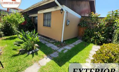 CASA VENTA LA GRANJA A PASOS INACAP 3 HABITACIONES / 2 BAÑOS / 1 BODEGA / 1 ESTACIONAMIENTO