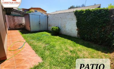 CASA VENTA LA GRANJA A PASOS INACAP 3 HABITACIONES / 2 BAÑOS / 1 BODEGA / 1 ESTACIONAMIENTO
