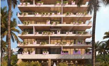 Venta de departamento fractional frente al Mar en Sisal