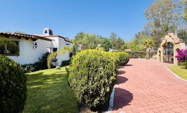 Casa en Venta Campestre Estilo Colonial en Tequisquiapan